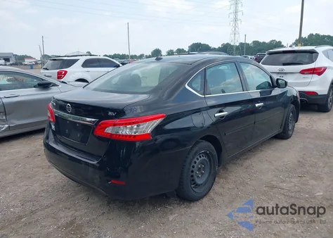 2015 Nissan Sentra Sv из США, поврежденный, VIN 3N1AB7AP6FY235474